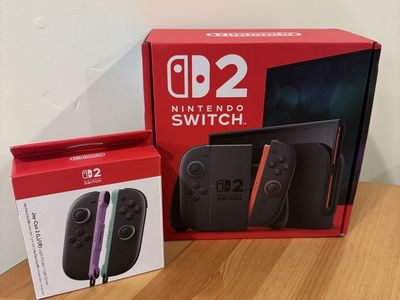 Nintendo Switch 2 With Extra Joycons