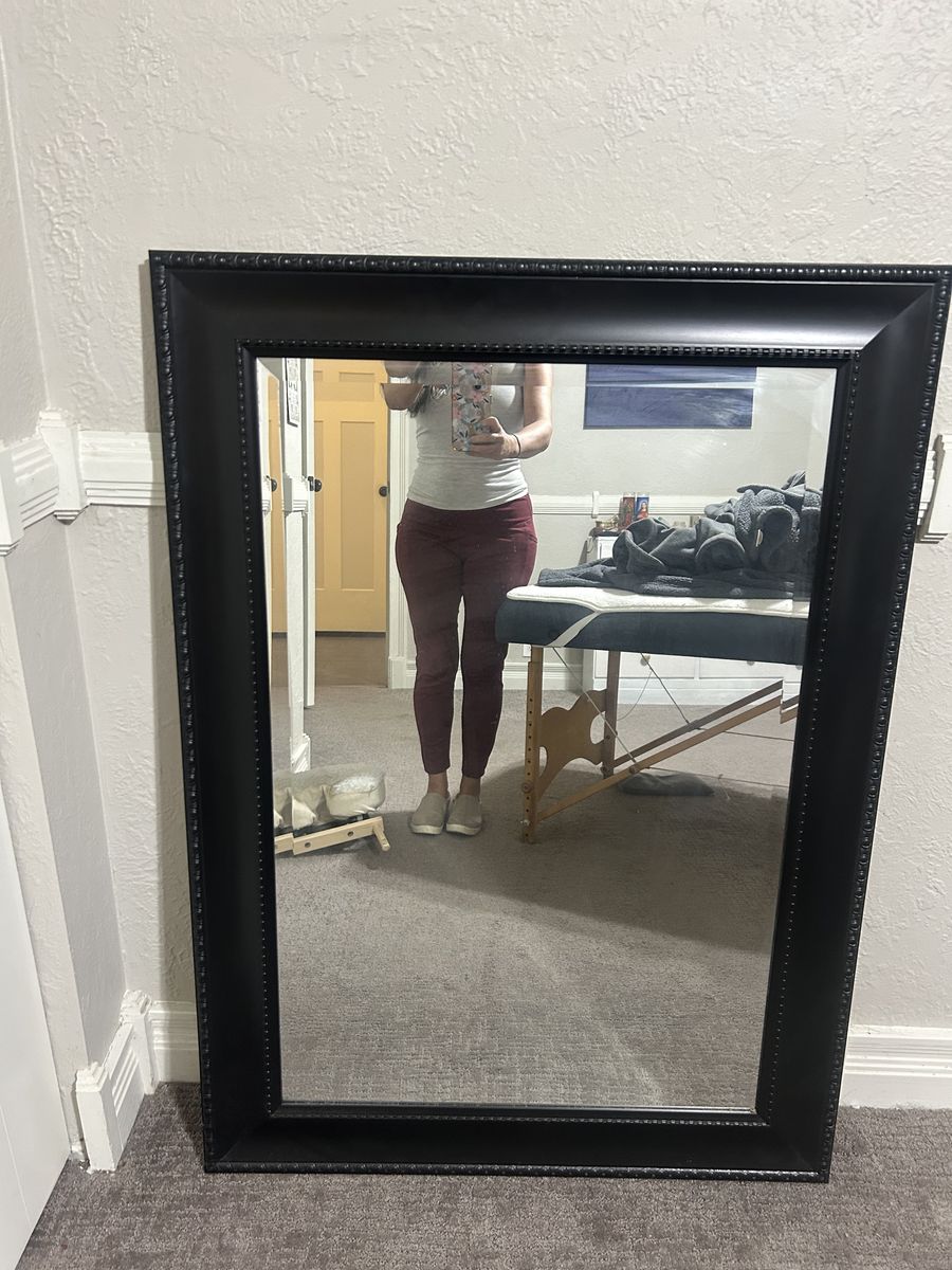 32x40  Mirror With Hanging Hardware