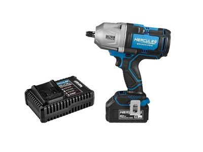 Hercules 20V 1500 ft-lbs torque IMPACT Wrench KIT w/ Battery and Charger