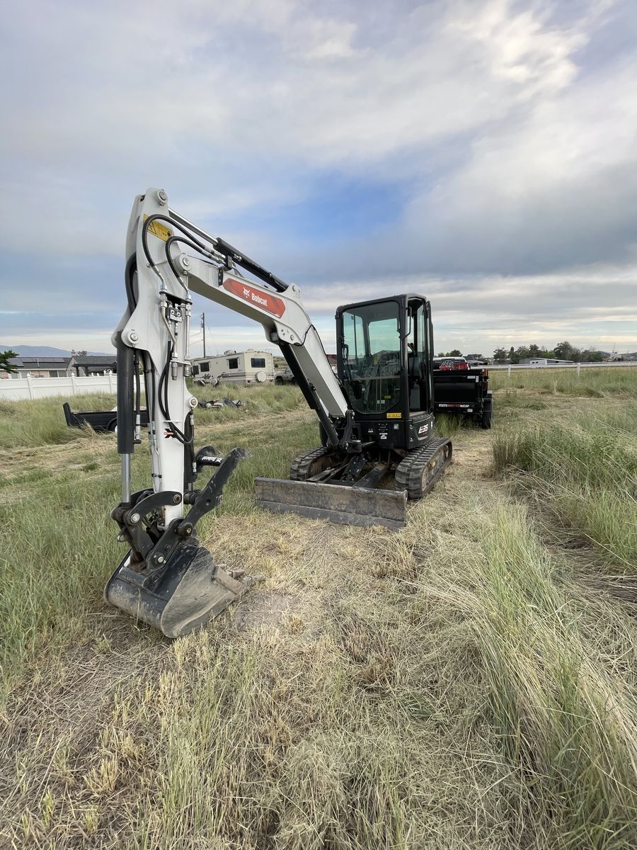 E35 bobcat mini excavator