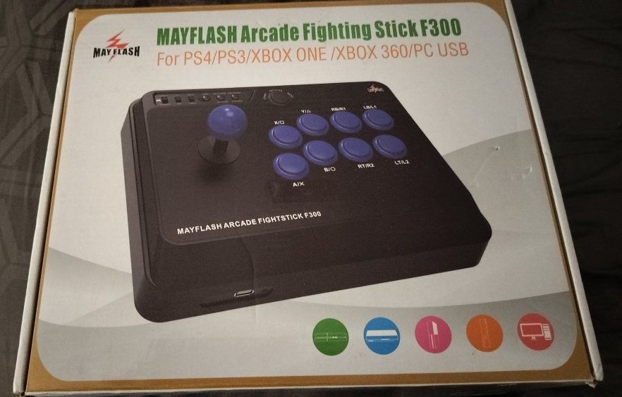 fighting stick works USB A Mayflash