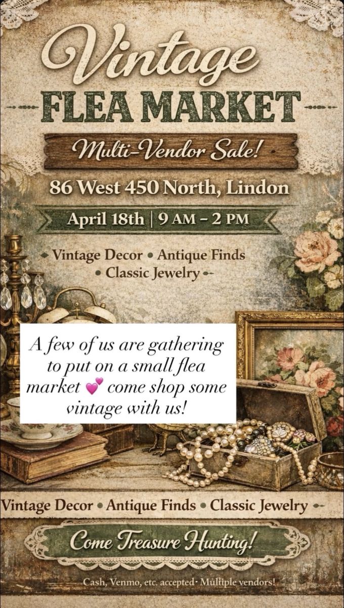 Small Vintage Market Popup