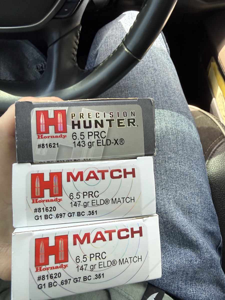 6.5 prc ammo