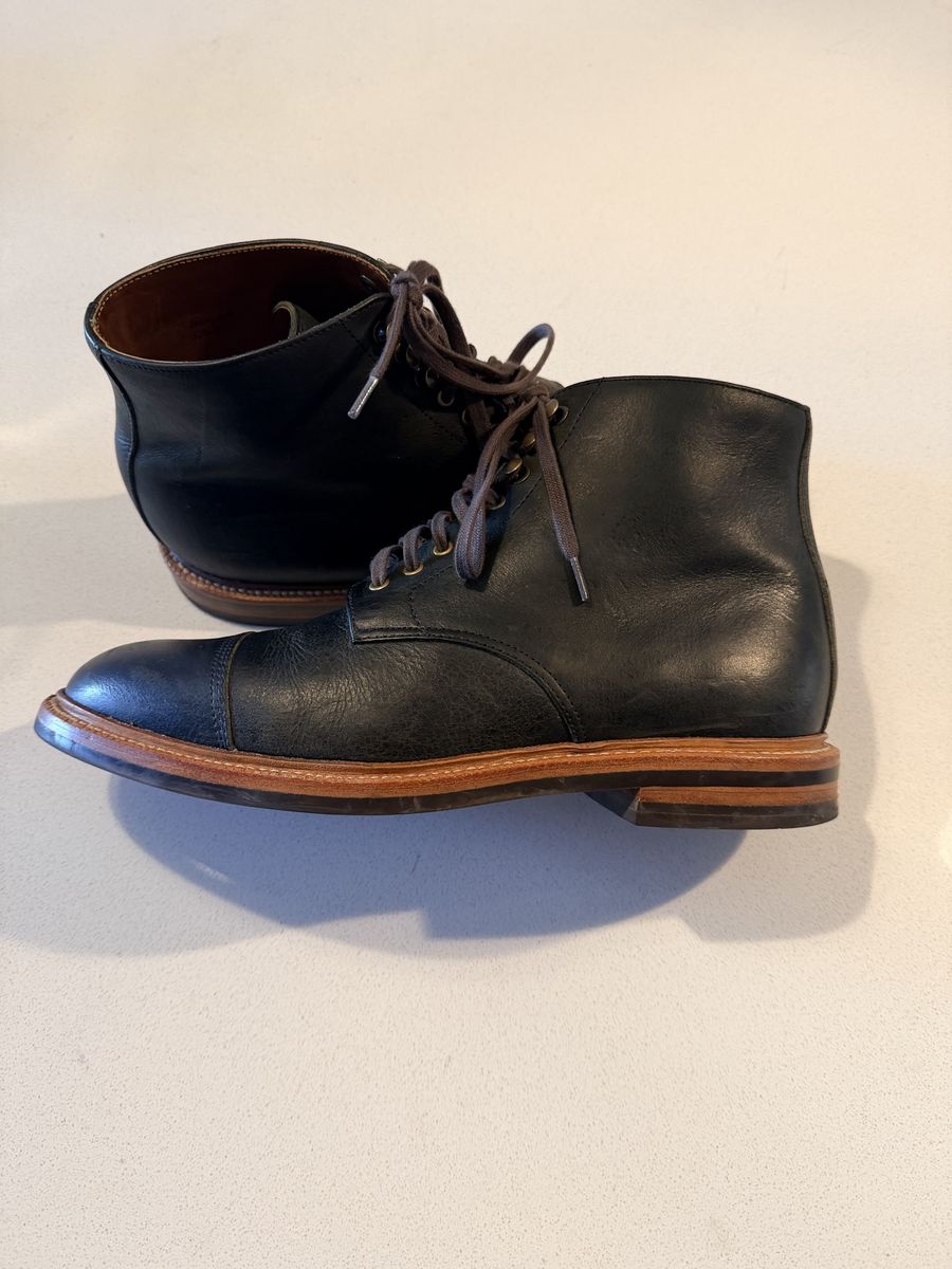 Grant Stone Cap Toe Kudu Size 9D (fits like size 10)