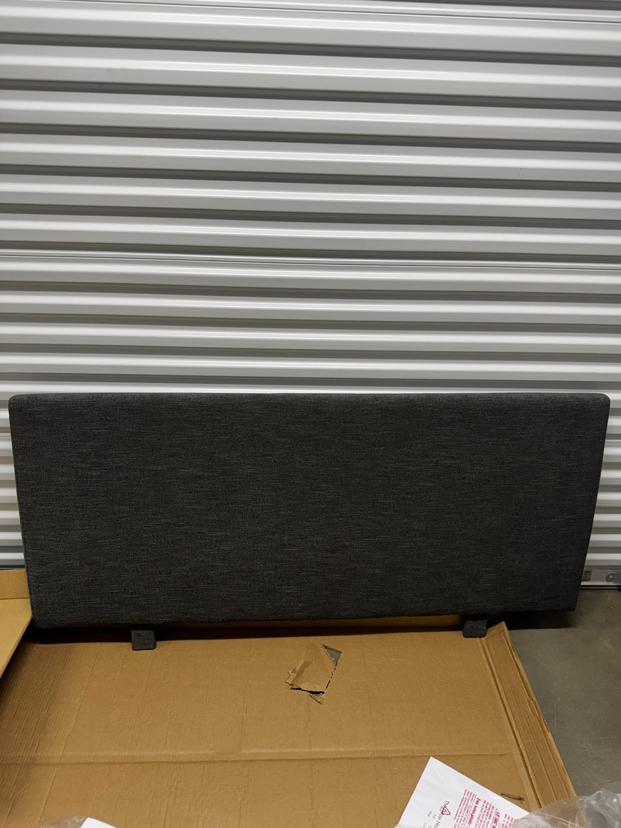 Resident Gray Queen size headboard NEW