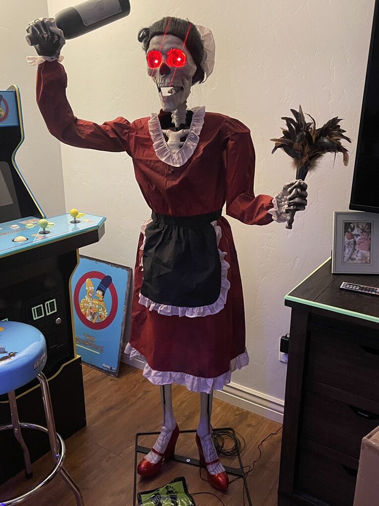 Halloween Prop Home Depot Marie The Meddling Maid