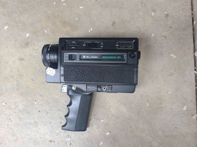 vintage bell and howell video camera