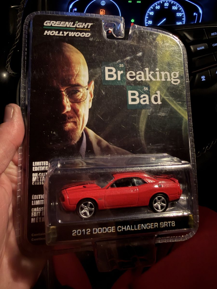 GreenLight Hollywood Breaking Bad 2012 Dodge Challenger SRT8 Diecast Car 1:64 Limited Ed.