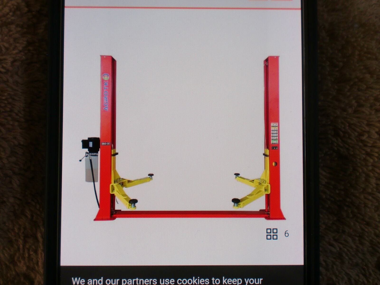 New - 2024 Auto Lift AG, 10,000 lb.