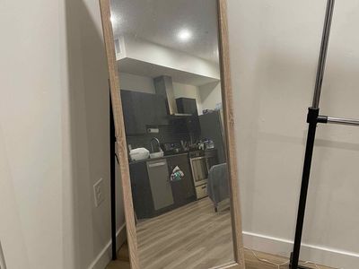 Full-Length Standing Mirror – $20 – Pickup Only