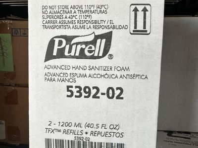 Purell Advanced Hand Sanitizer Foam TFX 1200 mL Refills (5392-02) - 2 Pack. $50 each.