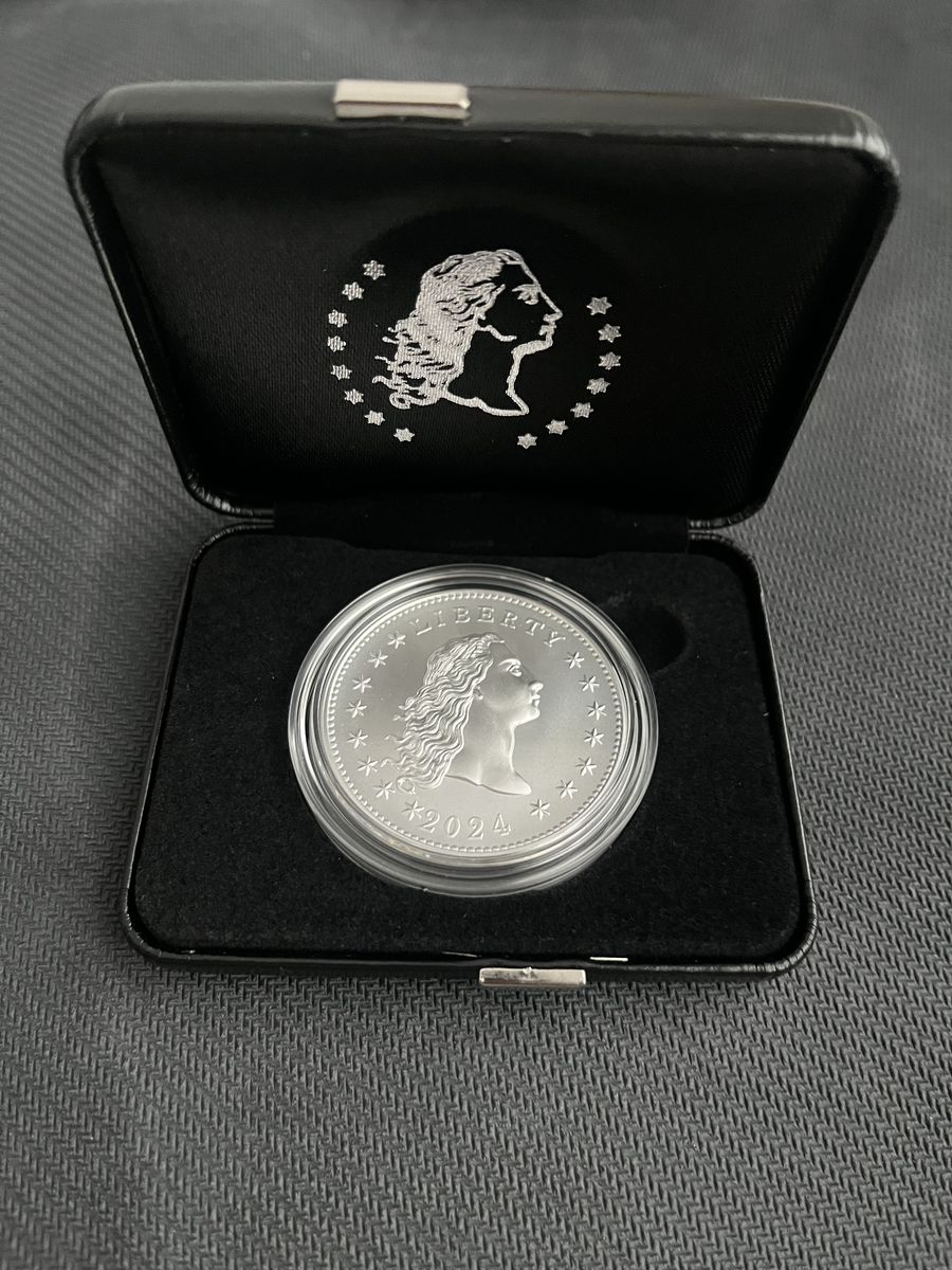 2024 Flowing Hair Silver Medal