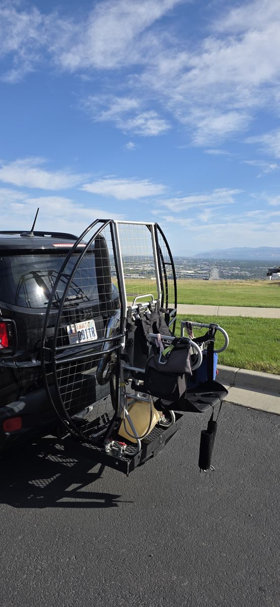 Flat Top Paramotor Electric Start Complete Setup