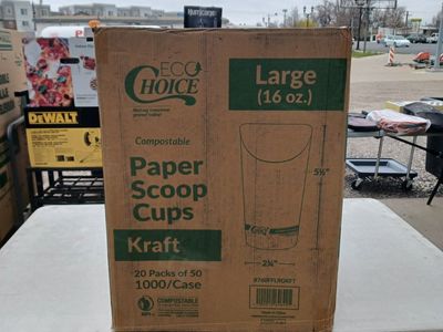 paper scoop cups