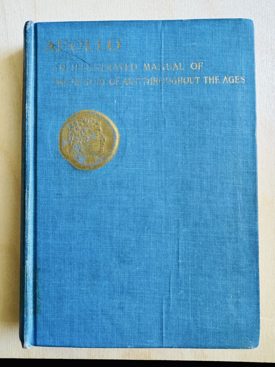 VTG Apollo Illustrated History Art Through Ages Hardcover Reinach 1935 Scribners $15