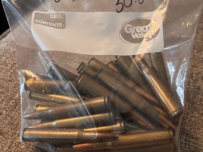 Bag Of 34 New 30.06 Ammo