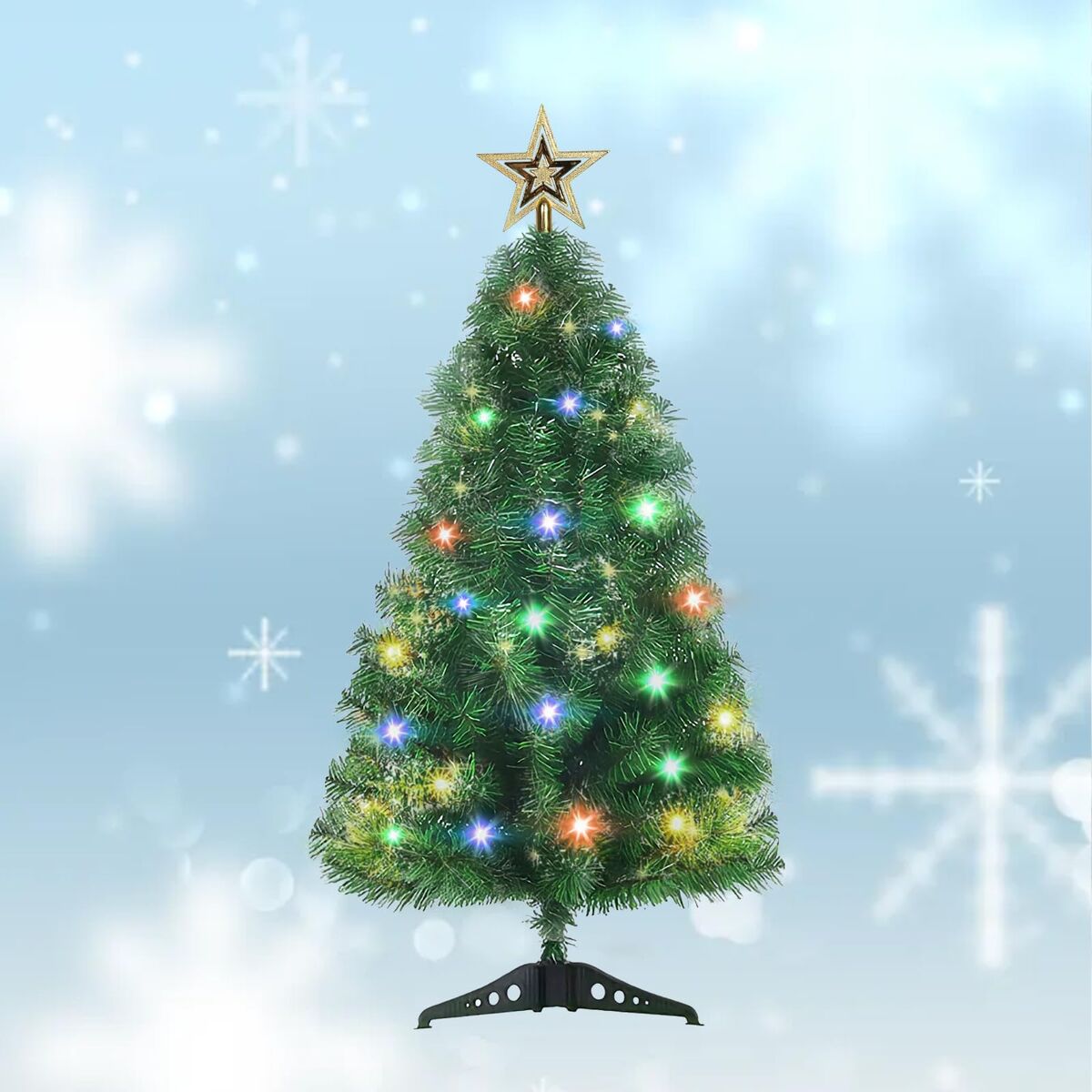 3ft Artificial Christmas Tree pre pre-lit