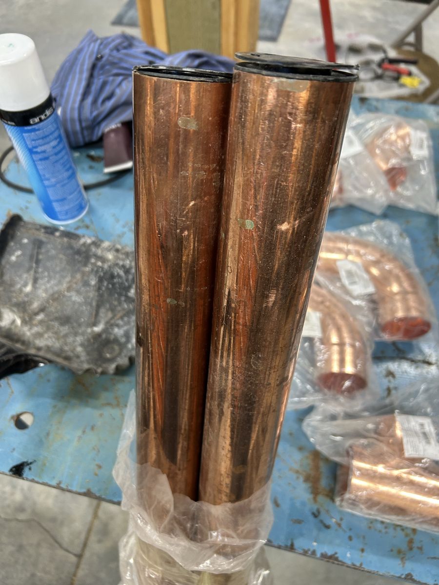 2” copper fittings