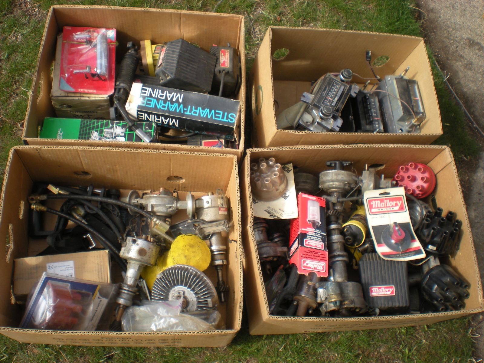 parts boxes