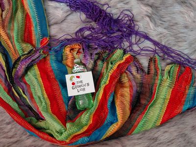 New 10' Multicolored Mexican Striped Hammock