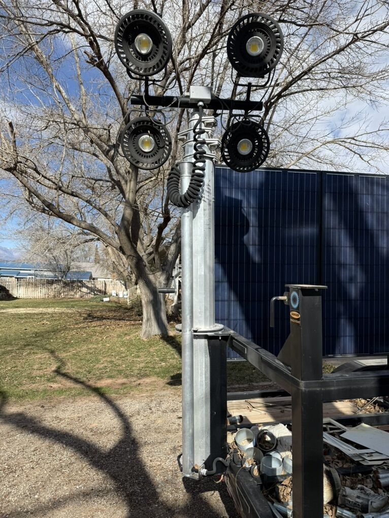 DC solar Light Towers