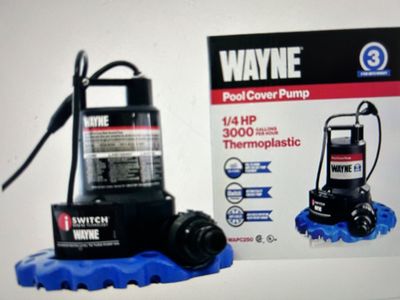 Wayne 1/4 hp pump