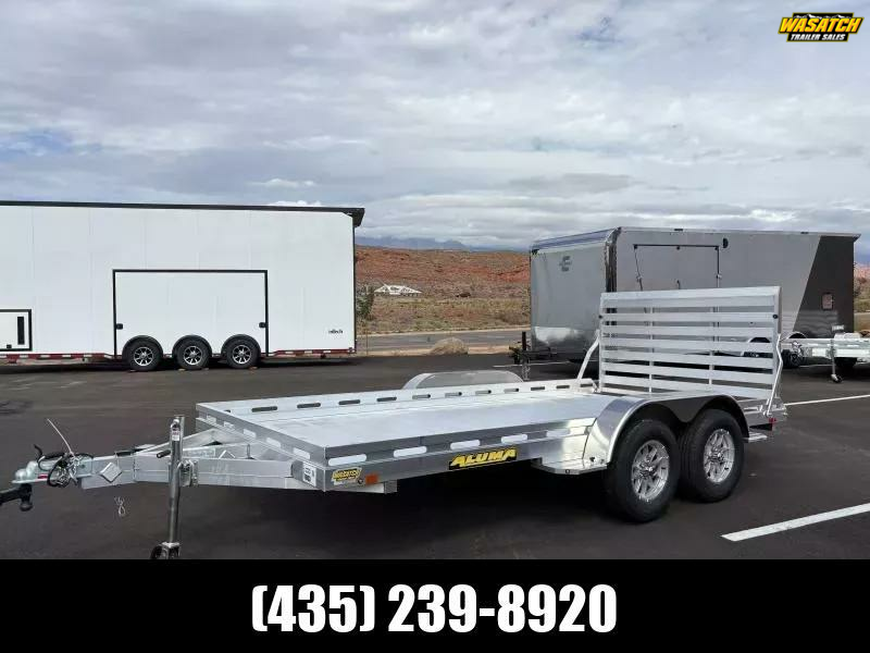 Aluma 6.5X14 8K 8014-TA Utility Trailer