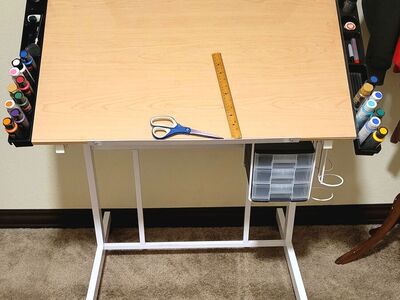Studio Designs Adjustable Tilt Craft Station - 24" x 36"