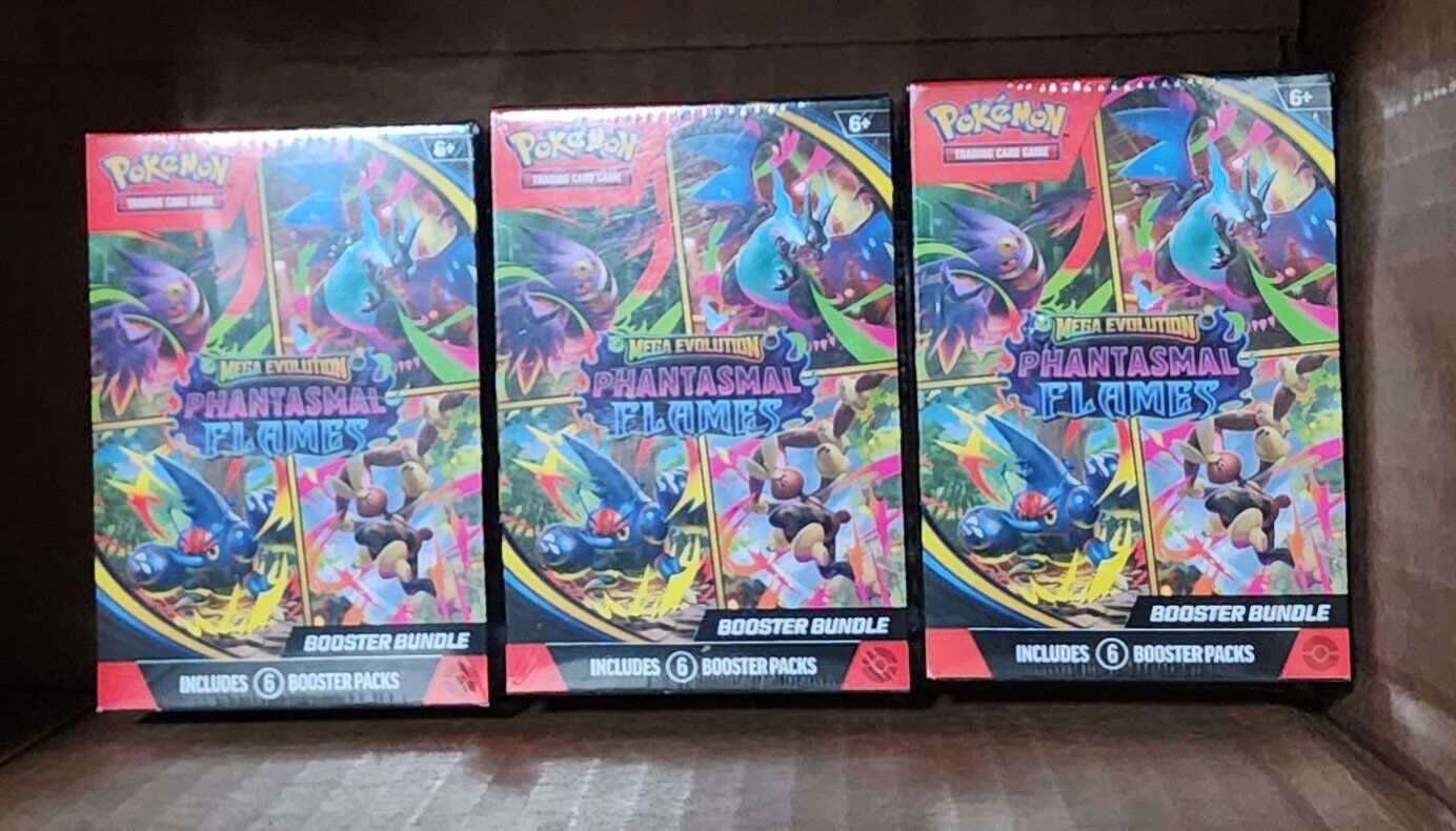 Pokemon Phantasmal Flames Booster Bundle