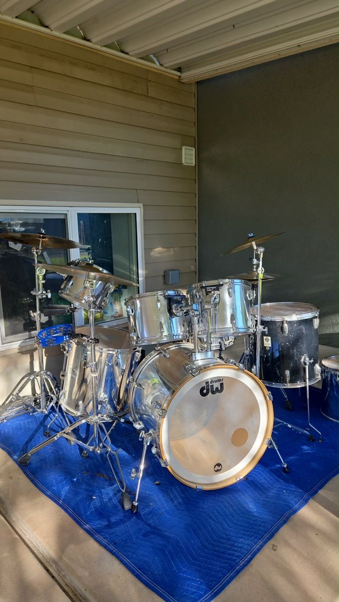 9 Piece Pearl EX Drum Kit