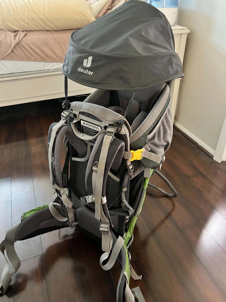 Deuter Kid Comfort Child Carrier and Backpack for Travel & Hiking with Toddlers