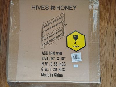 Hives and Honey jewelry accessory frame.