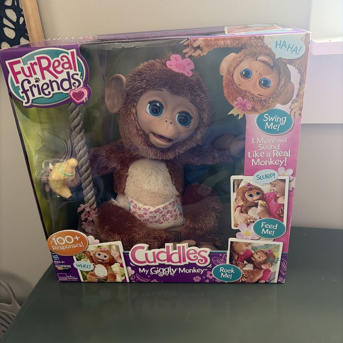 FurReal Stuffed Animal Plush Toy Monkey