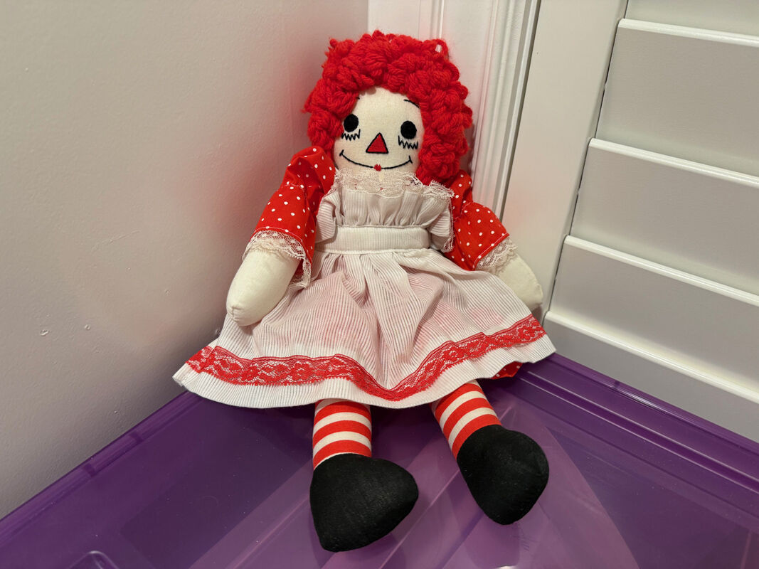 Raggedy Ann Cloth Toy Doll