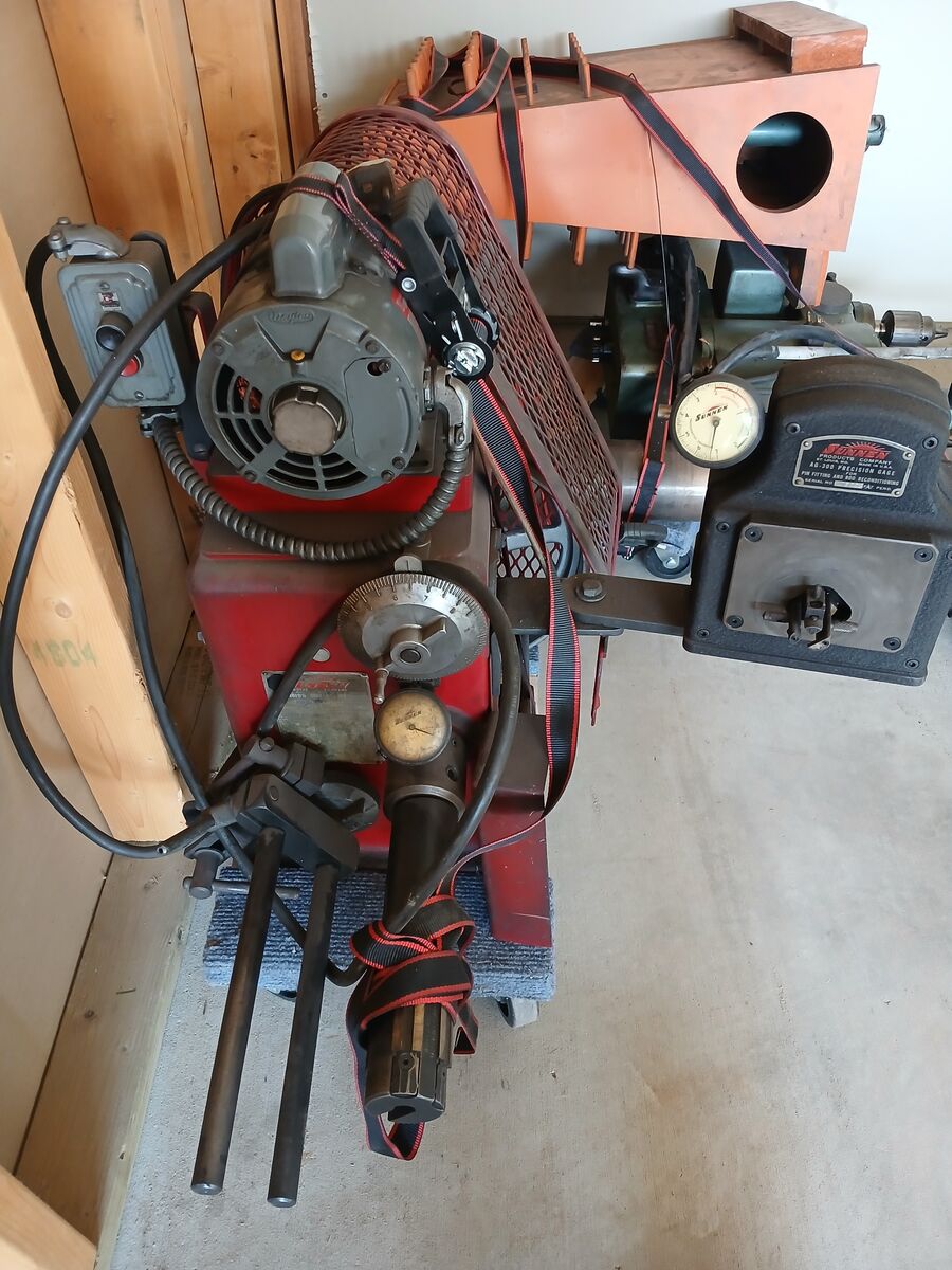 Automotive Machine Shop Equipment - Sunnen Precision Connecting Rod Hone - Cap Grinder and Rod Heater