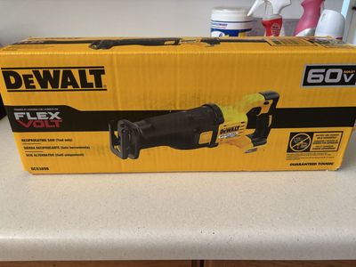 DEWALT FLEXVOLT 60V MAX Brushless Reciprocating Saw (Tool Only) - DCS389B New in Box