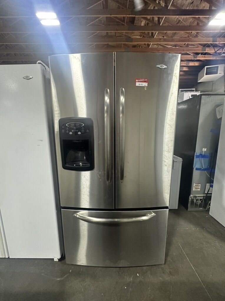 GOOD CONDITION MAYTAG FRENCH DOOR FRIDGE
