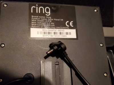 Ring Solar Panel