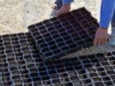 Premier Geo Grid Mats for Drainage, Mud Control, and Erosion Prevention