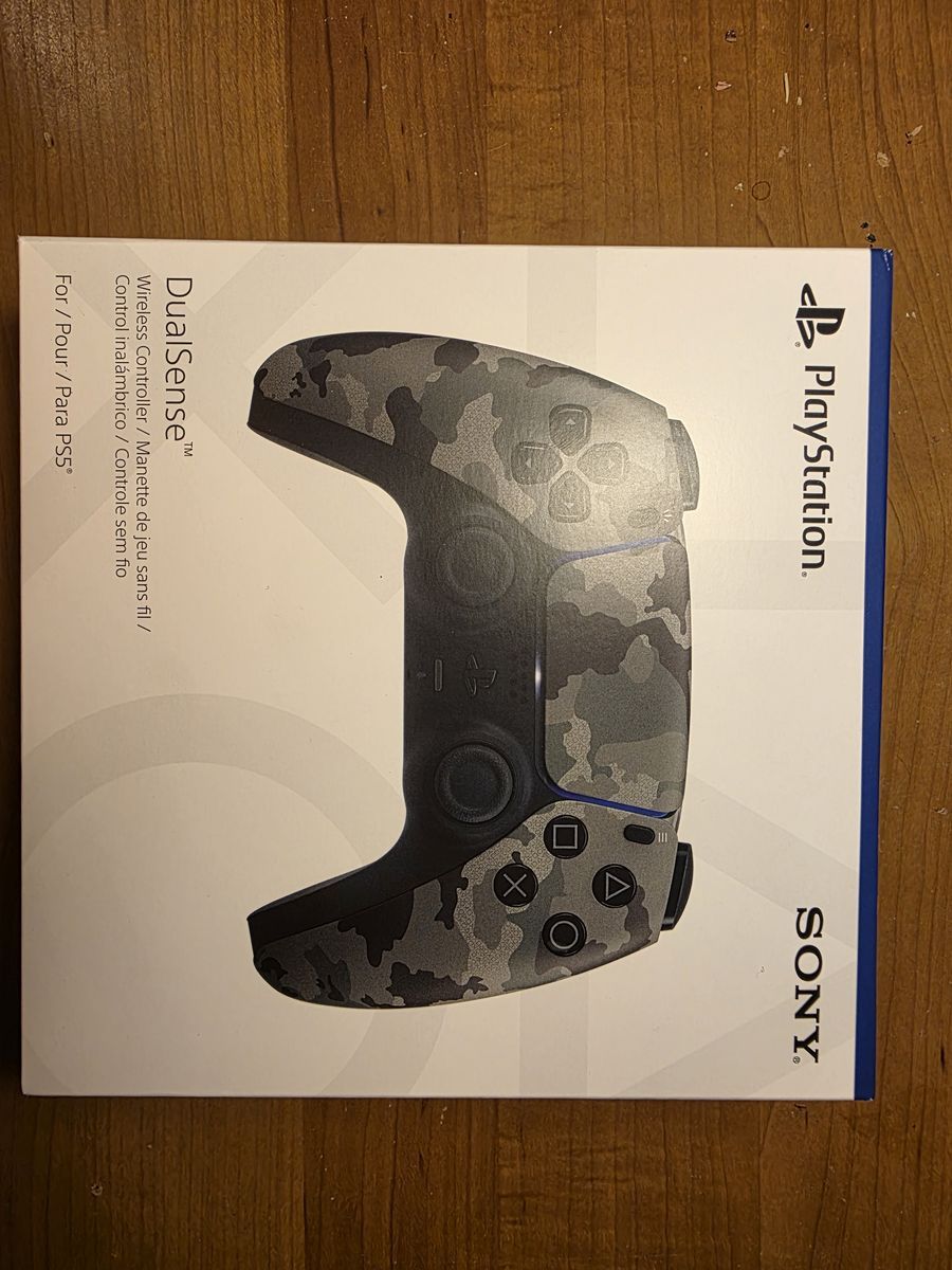 Sony PlayStation DualSense Wireless Controller for PS5 - Gray Camouflage (New)