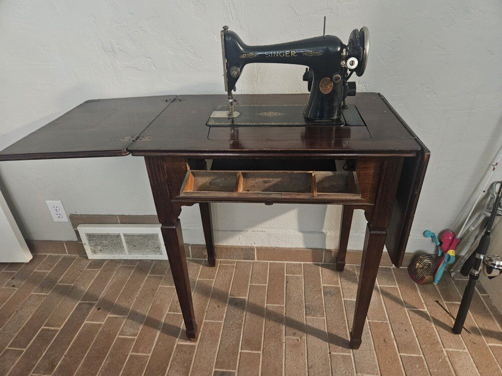 Antique Singer sewing machine