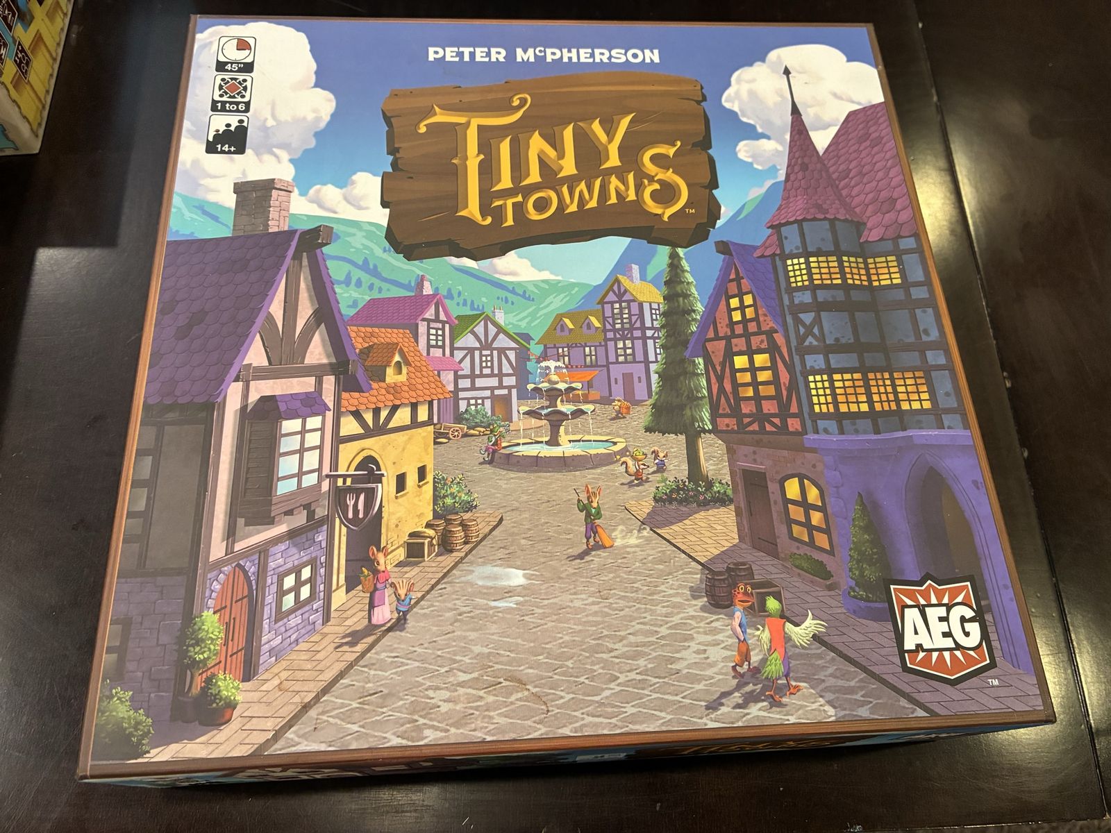 Tiny Towns Board Game by AEG - Complete Strategy Game