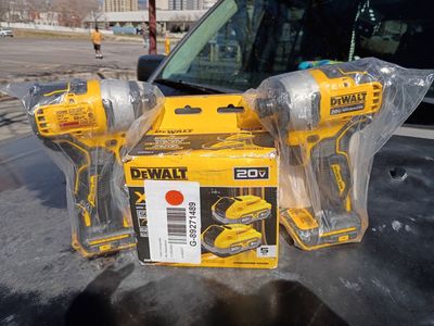 New DeWalt XR 20v setup