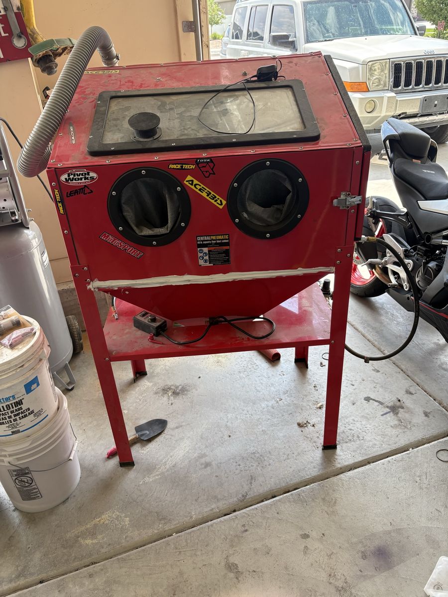Harbor Freight blast cabinet