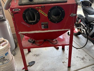 Harbor Freight blast cabinet