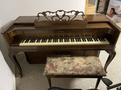 Acrosonic piano, made by Baldwin Piano Company.