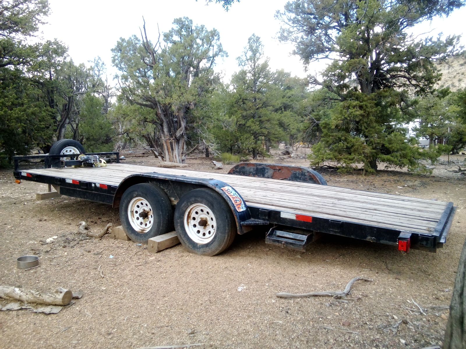 2020 Big Bubba Utility Car Hauler Flatbed Trailer