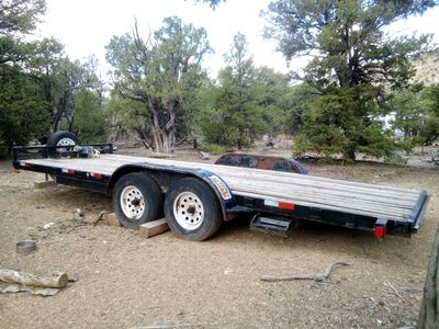 2020 Big Bubba Utility Car Hauler Flatbed Trailer