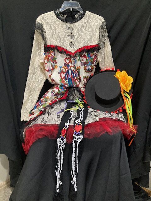 DAY of the DEAD SENIORITA    $35