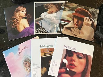 Taylor Swift Record/Vinyl Collection - Lover, Midnights, Red, Speak Now, 1989 (Taylor's Version)